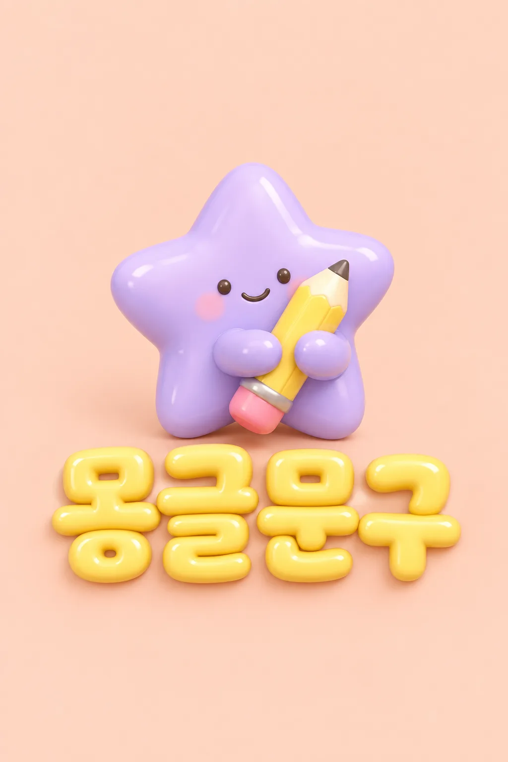 3D 클레이 로고 샘플