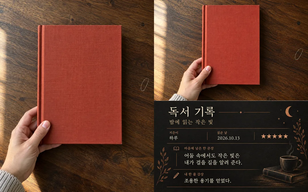 Book Reading Journal — Example 2