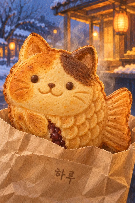 Bungeoppang Pet — A Golden Pastry Portrait