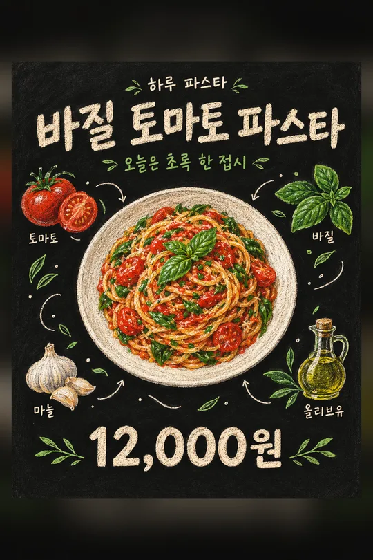 분필 한 접시 포스터
