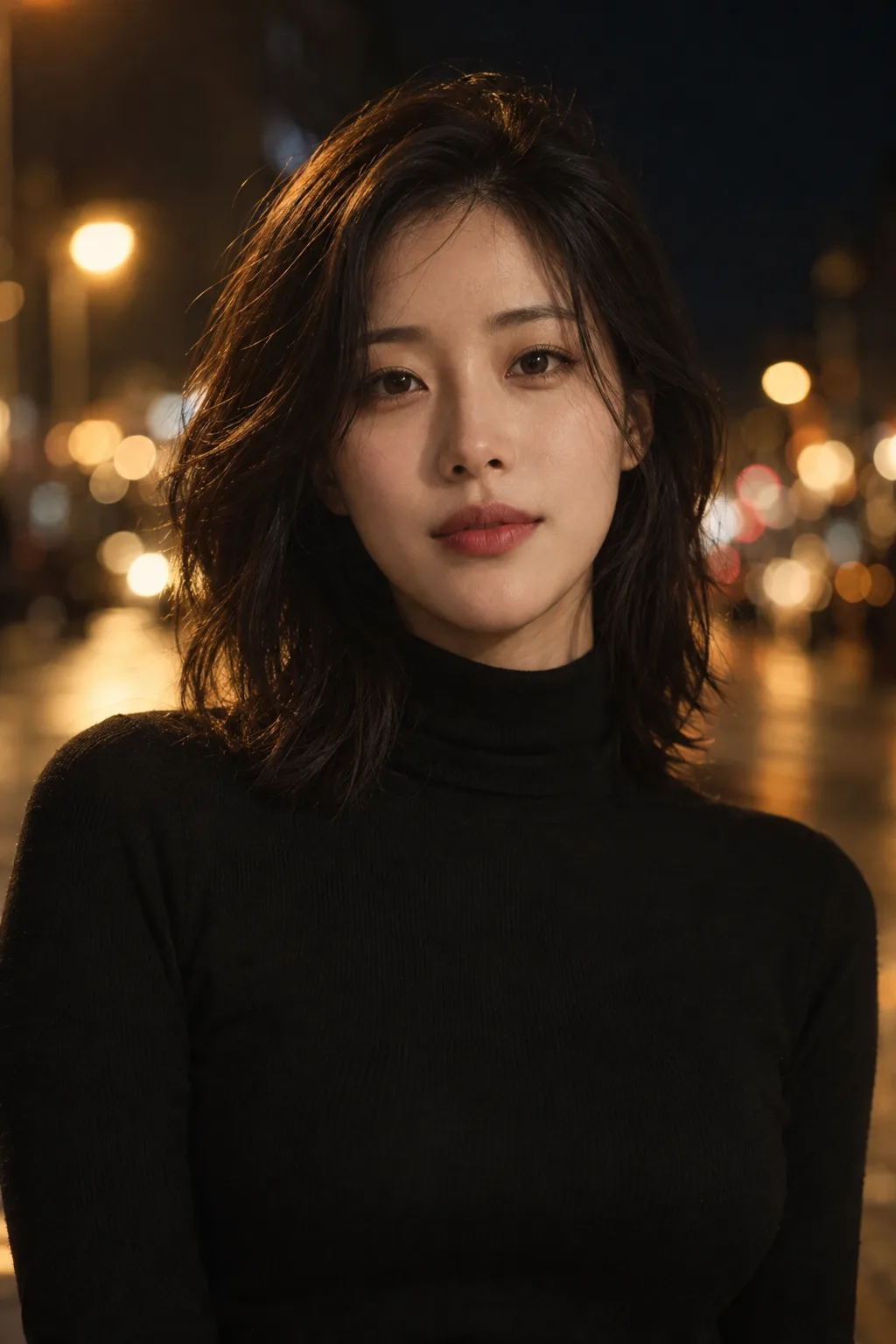 시네마틱 인스타 프로필 — 내 사진을 영화 스틸 같은 밤 도시 · 빗창가 프로필로 샘플