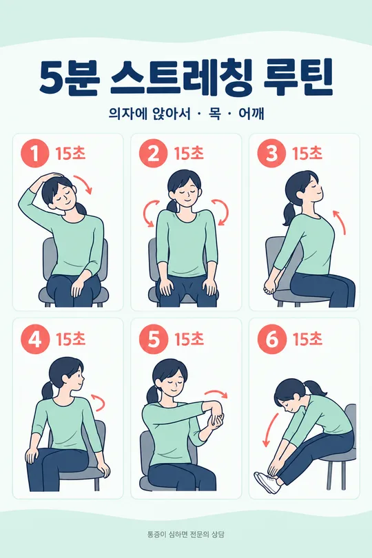 062 스트레칭 루틴표