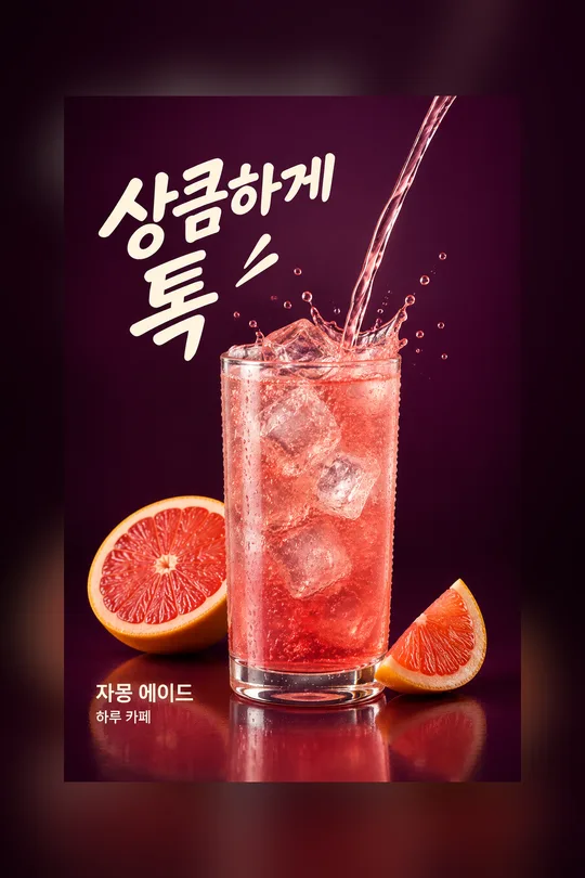 과일 에이드 스플래시