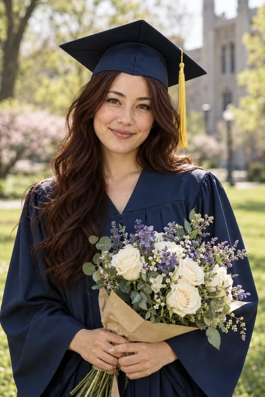 Graduation Cap Profile from Your Photo