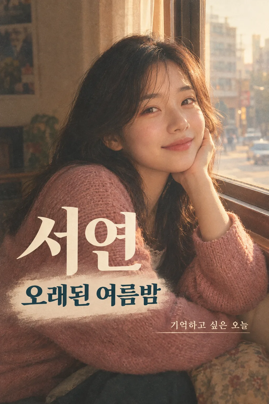 내 사진 80년대 앨범 표지 샘플