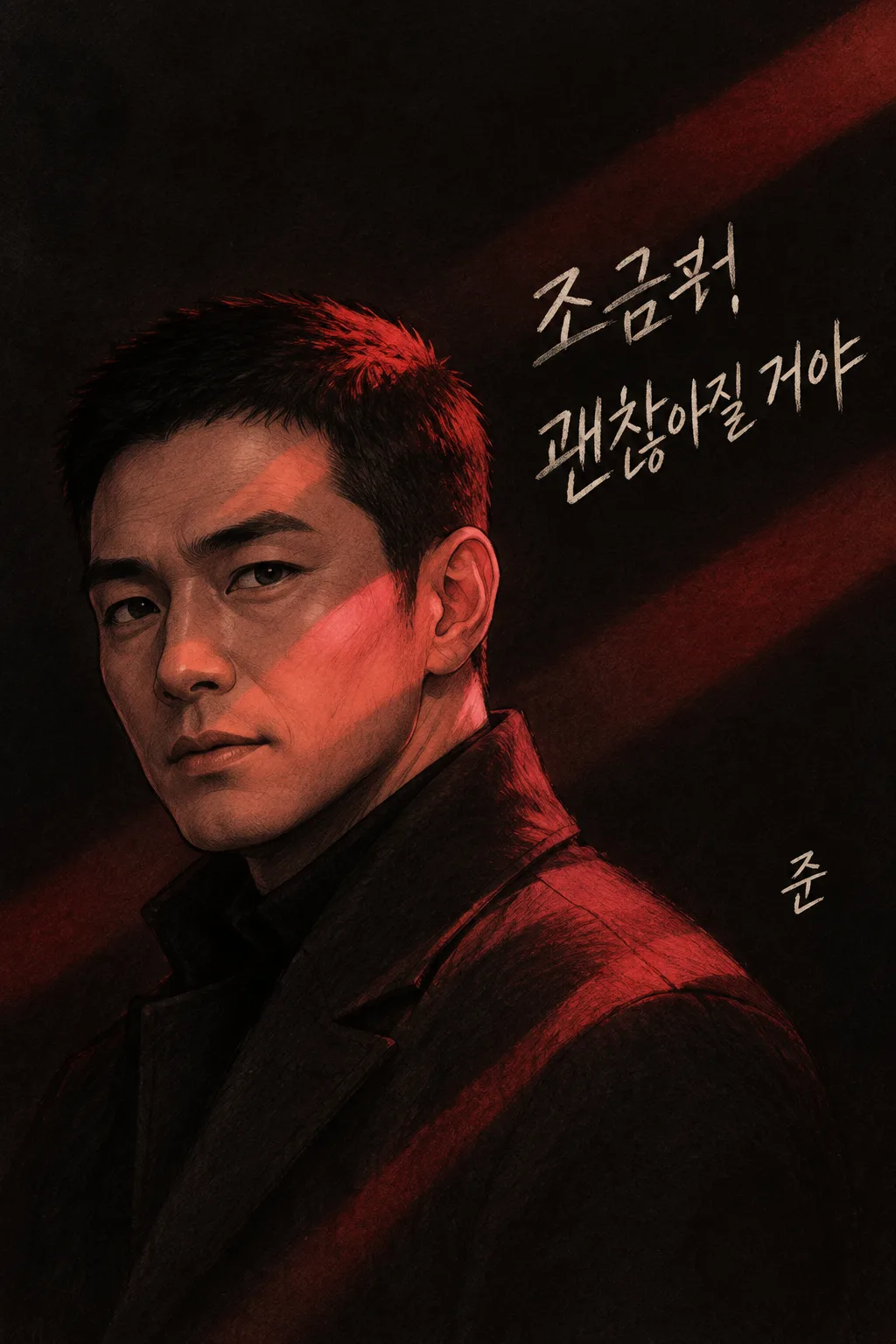 내 사진 붉은 누아르 샘플