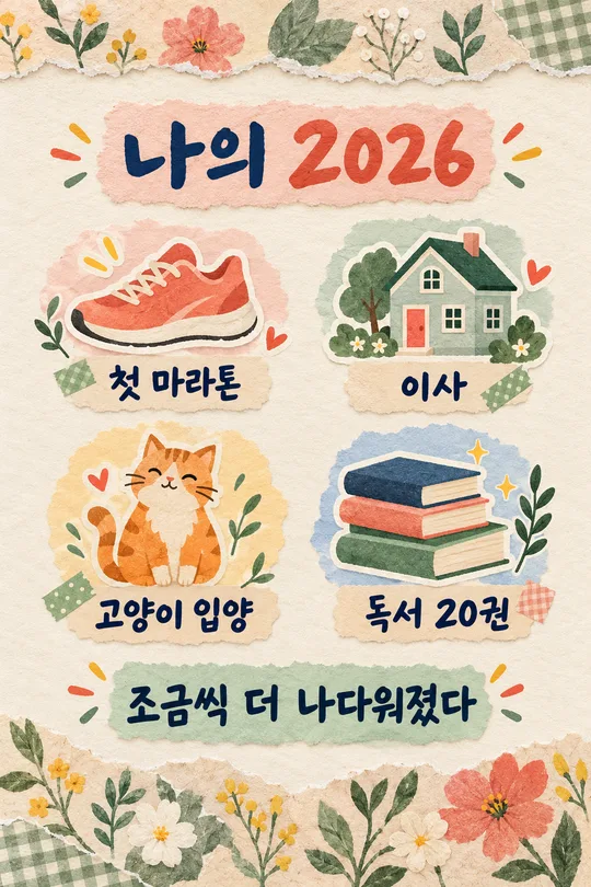 연말 결산 내 한 해 카드