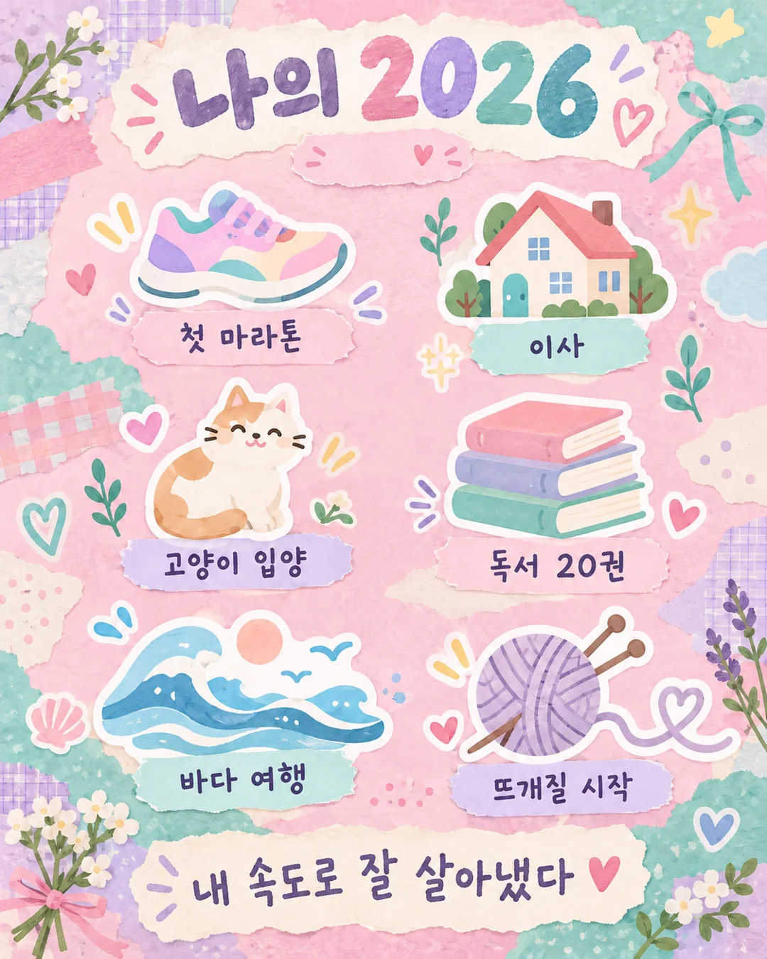 My Year in One Card — Example 3
