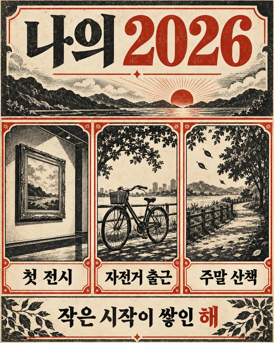My Year in One Card — Example 1