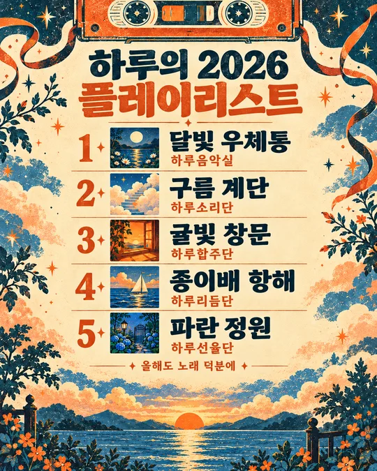 今年のマイソングTOP5カード
