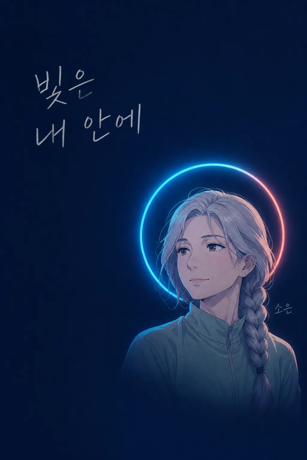 네온 헤일로 PC 배경 샘플