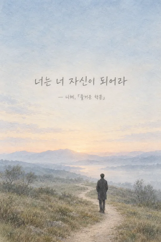 니체 명언 배경화면