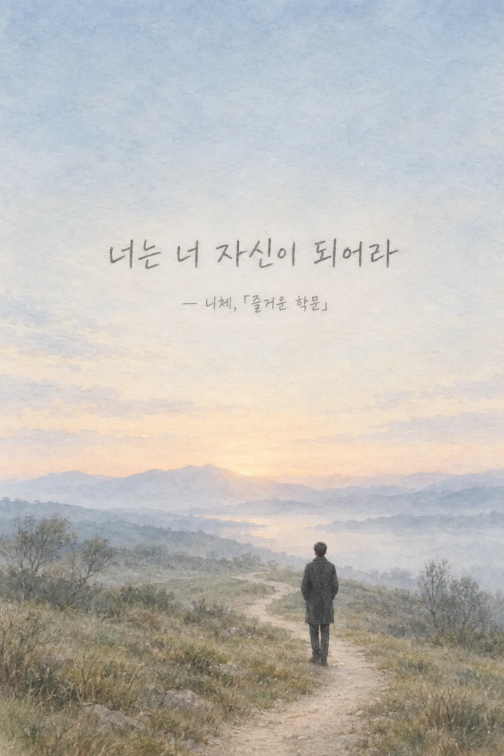 니체 명언 배경화면 샘플