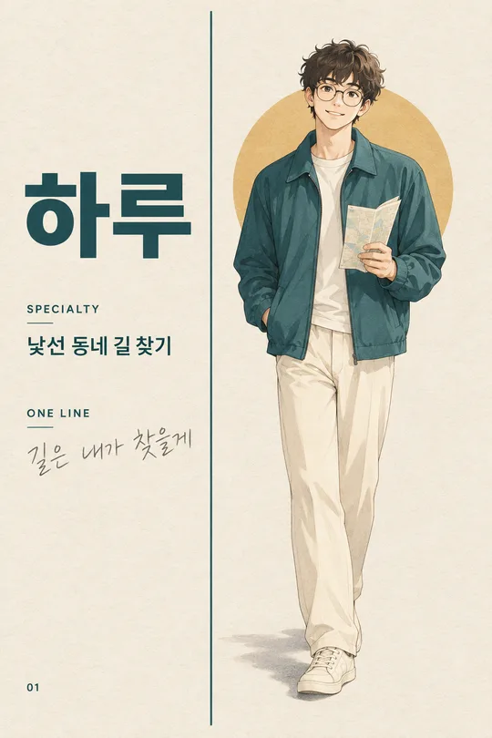 내 캐릭터 프로필 포스터