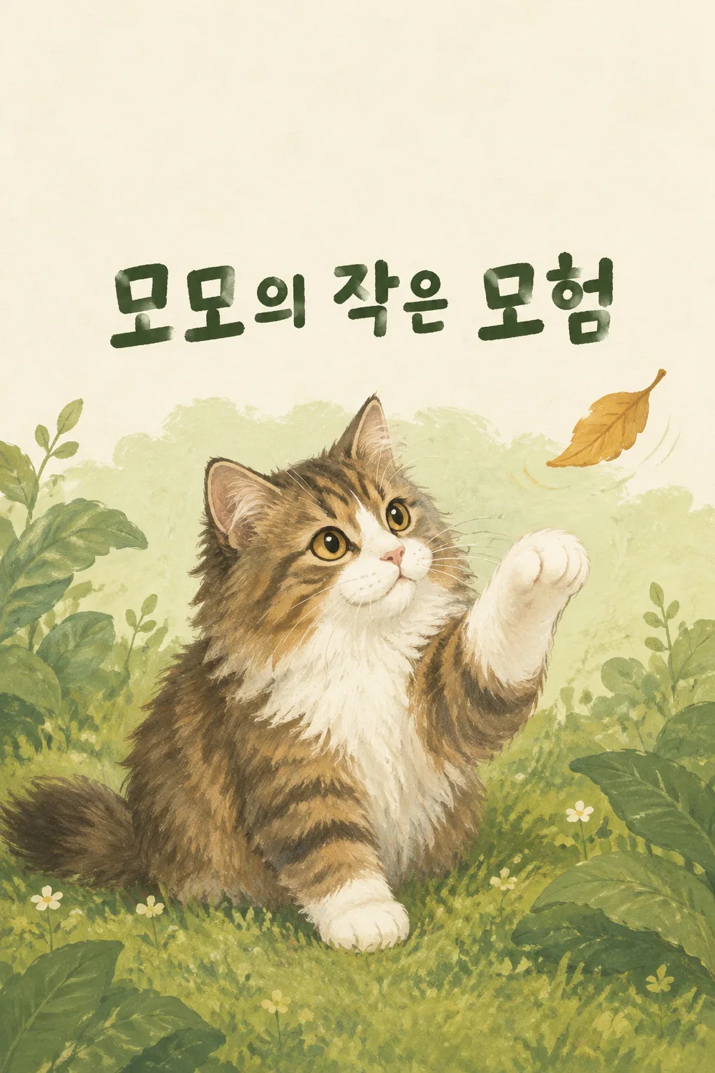 반려동물 그림책 표지 샘플