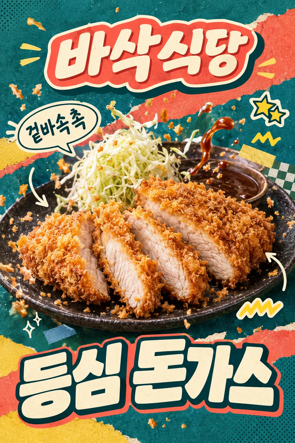 とんかつSNS広告 — 作例 2
