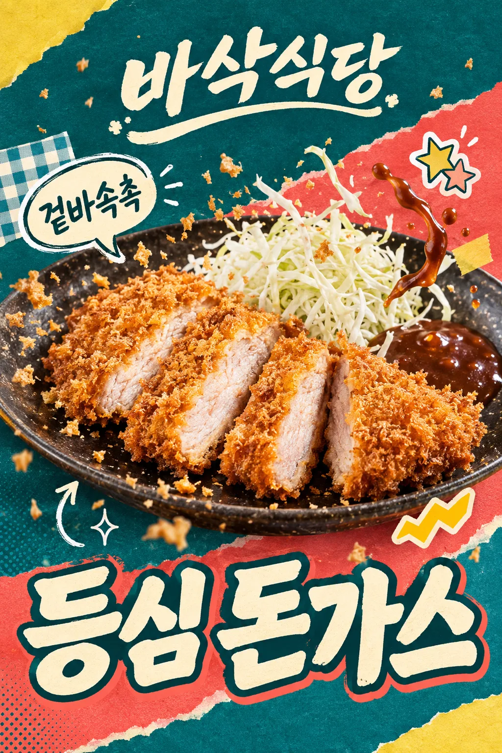 とんかつSNS広告 — 作例 3