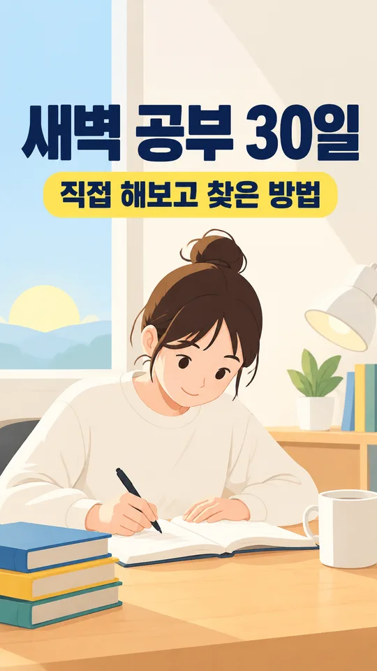 013 브이로그 · 스터디 영상 썸네일 — 롱폼 가로 · 숏폼 세로, 작게 봐도 읽히는 큰 카피