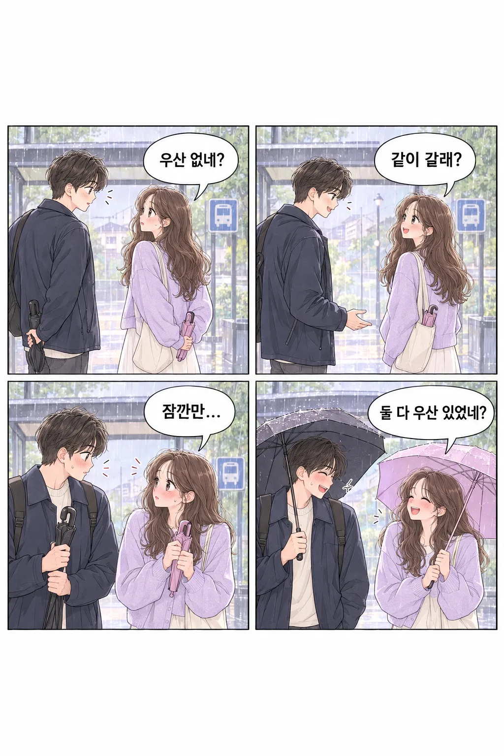 胸キュン恋コメ・インスタトゥーン サンプル