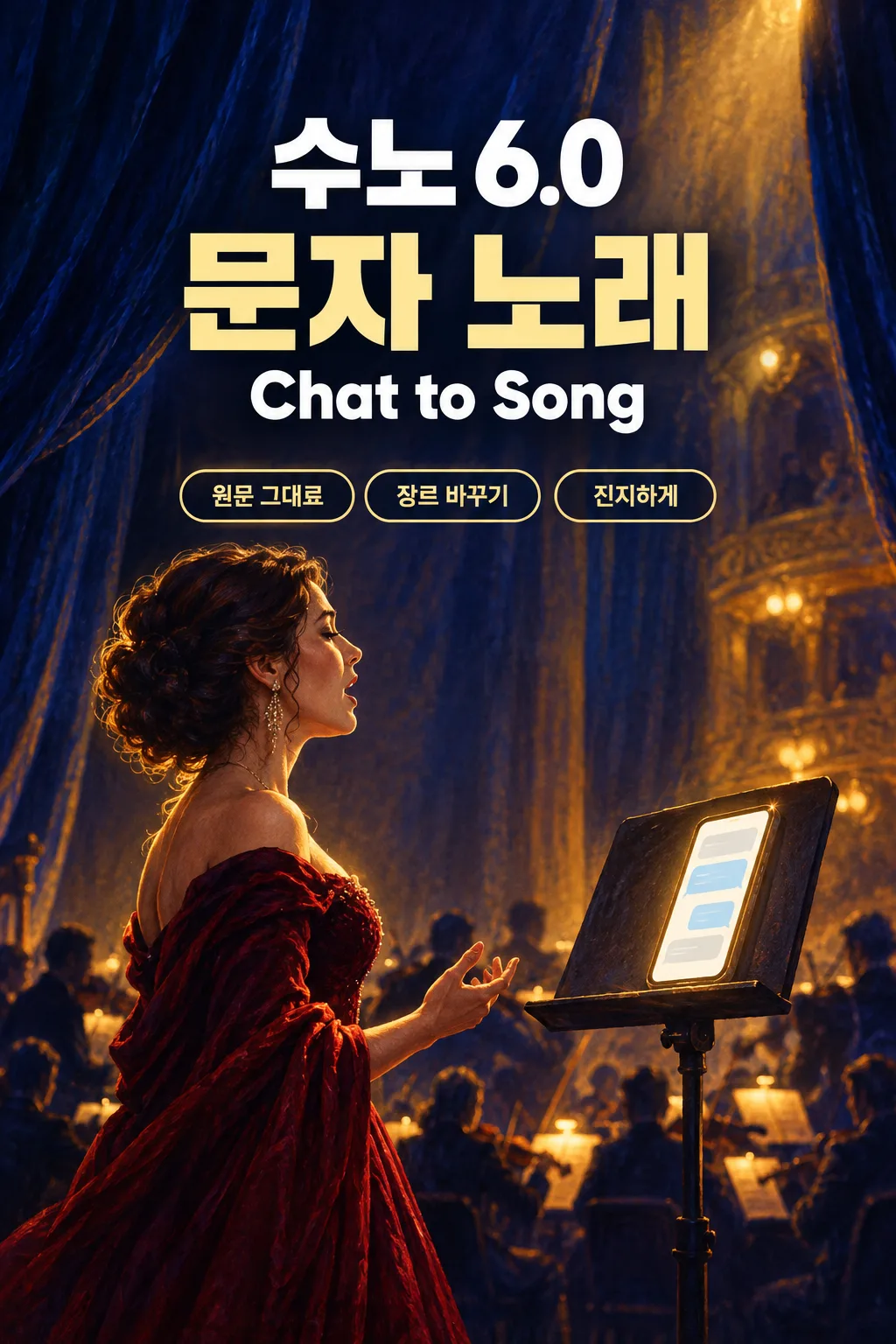 Suno 6.0 Your Messages Become a Song sample