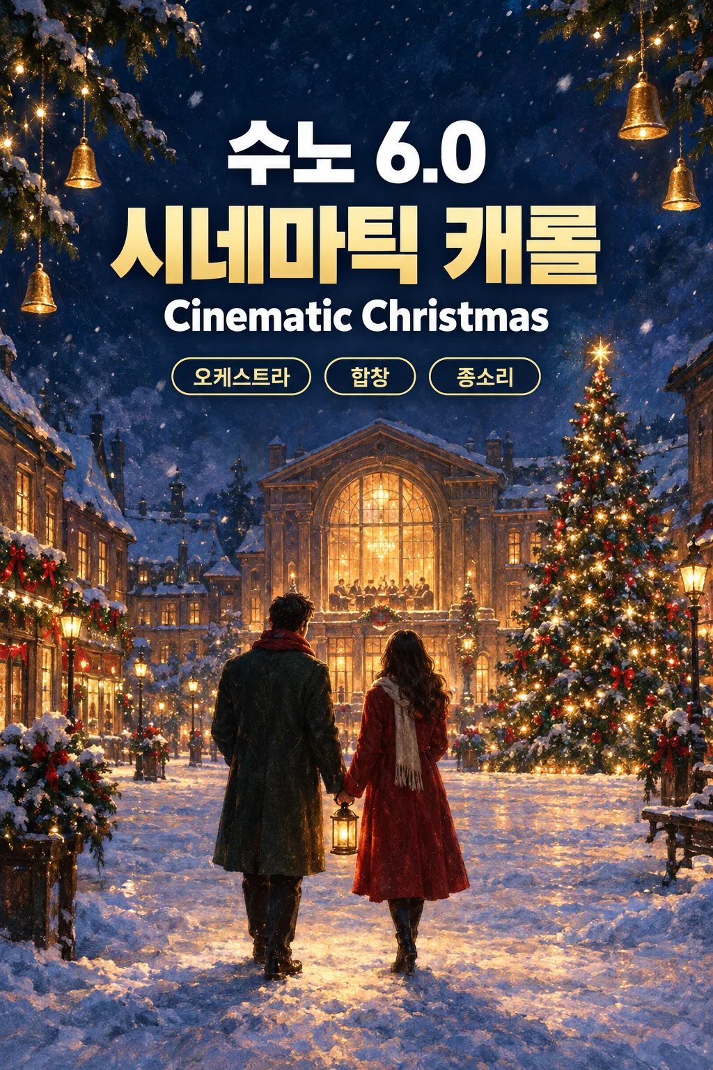 수노(Suno) 6.0 시네마틱 캐롤 샘플