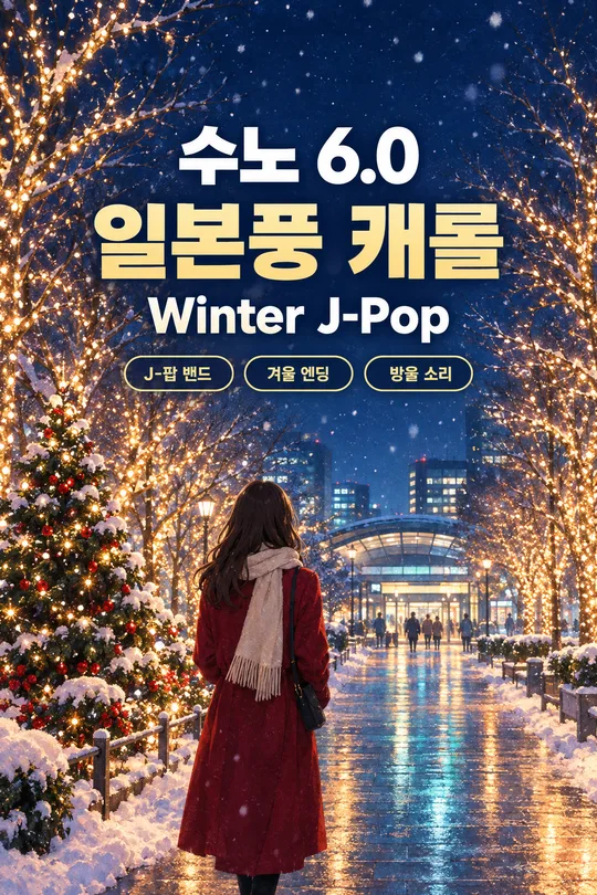 수노(Suno) 6.0 일본풍 캐롤