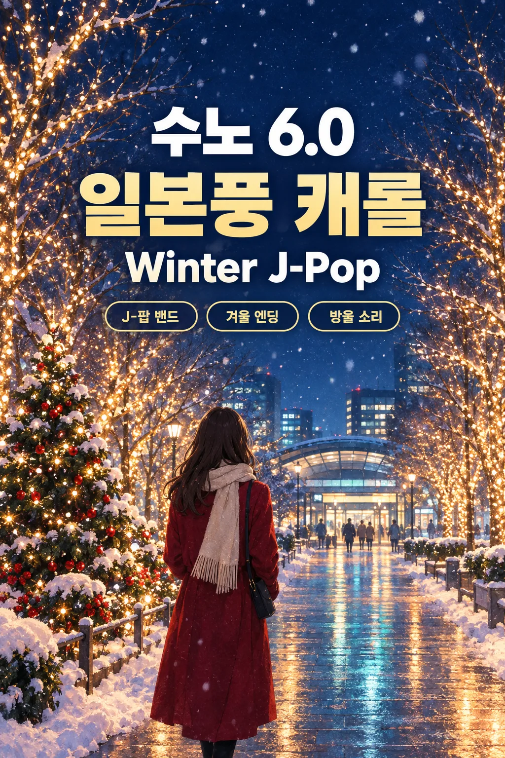 Suno 6.0 日本の冬のクリスマスキャロル サンプル