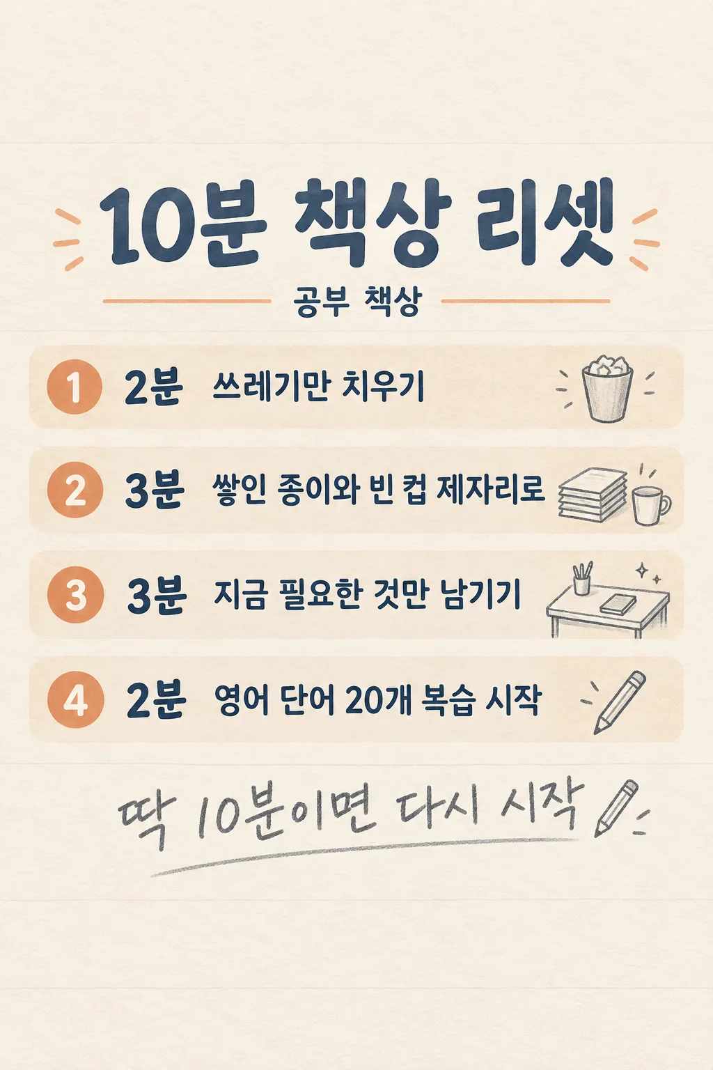 10-Minute Desk Reset sample