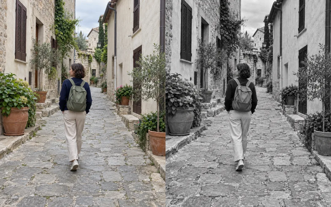 Turn your travel photo into a film-style feed photo — Example 2