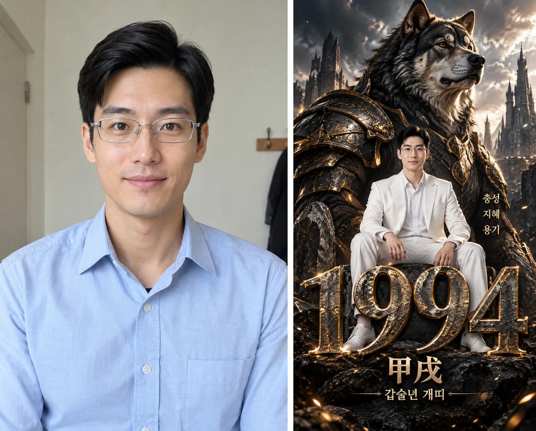 My Zodiac Guardian Movie Poster — Enter Your Birth Year and Your Zodiac Animal Becomes a Giant Guardian — Example 1
